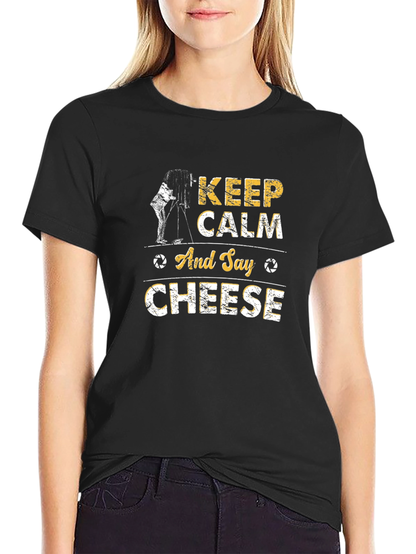 Keep Calm & Say Cheese Photographer T-Shirt