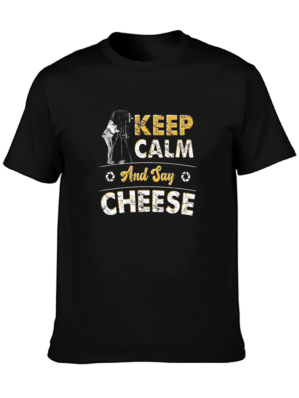 Keep Calm & Say Cheese Photographer T-Shirt