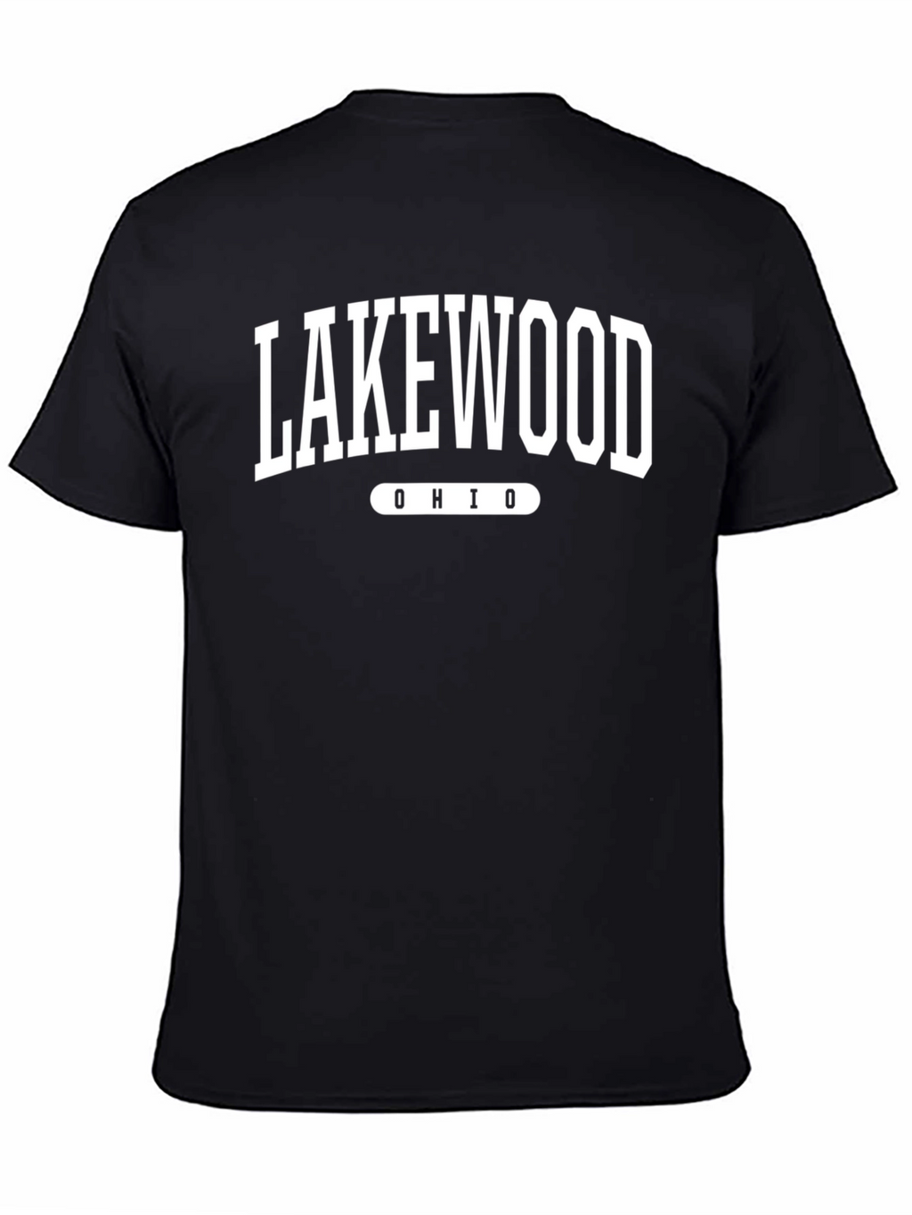 Lakewood Ohio Black T-Shirt