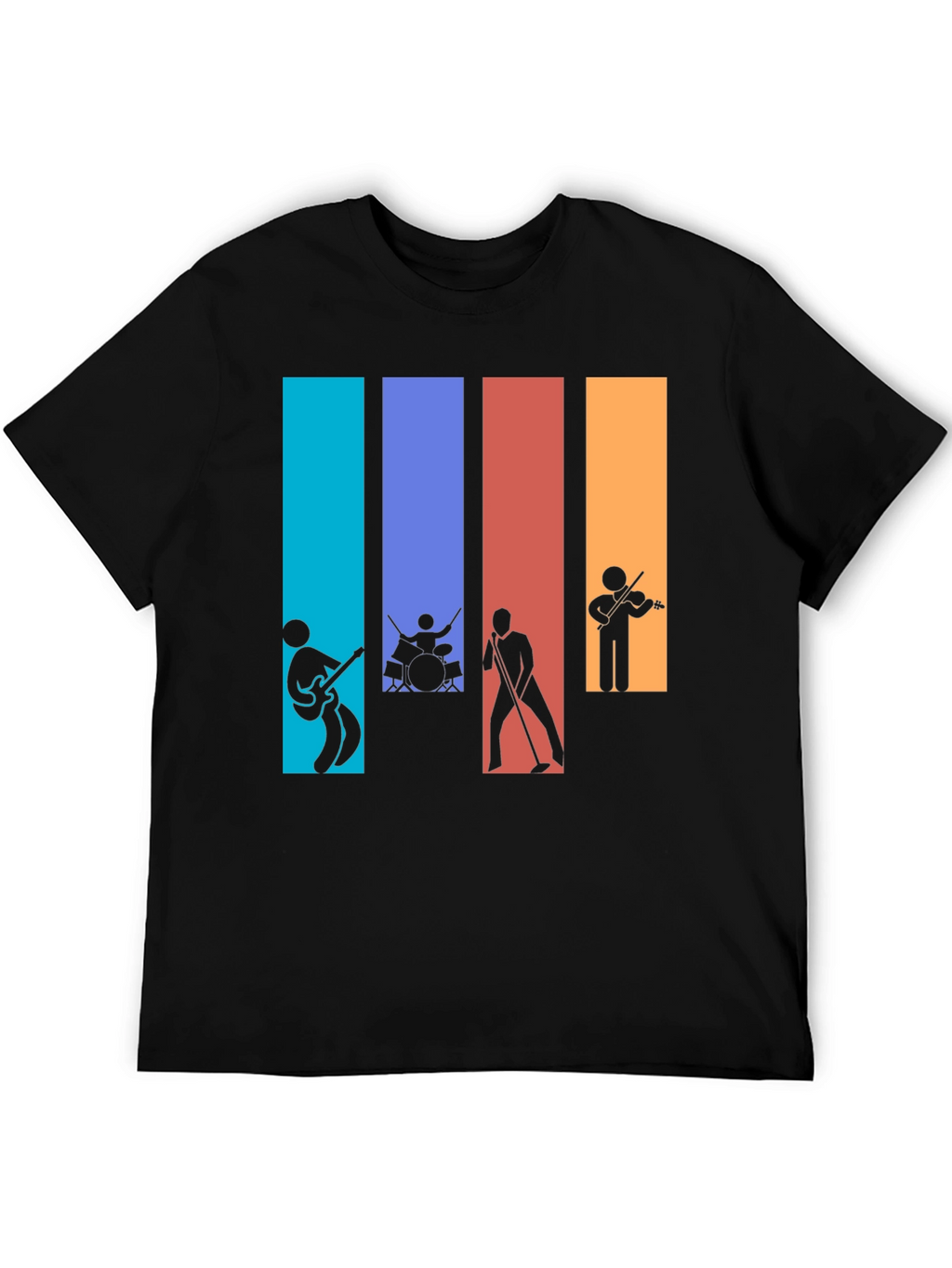 Band Lineup Graphic T-Shirt