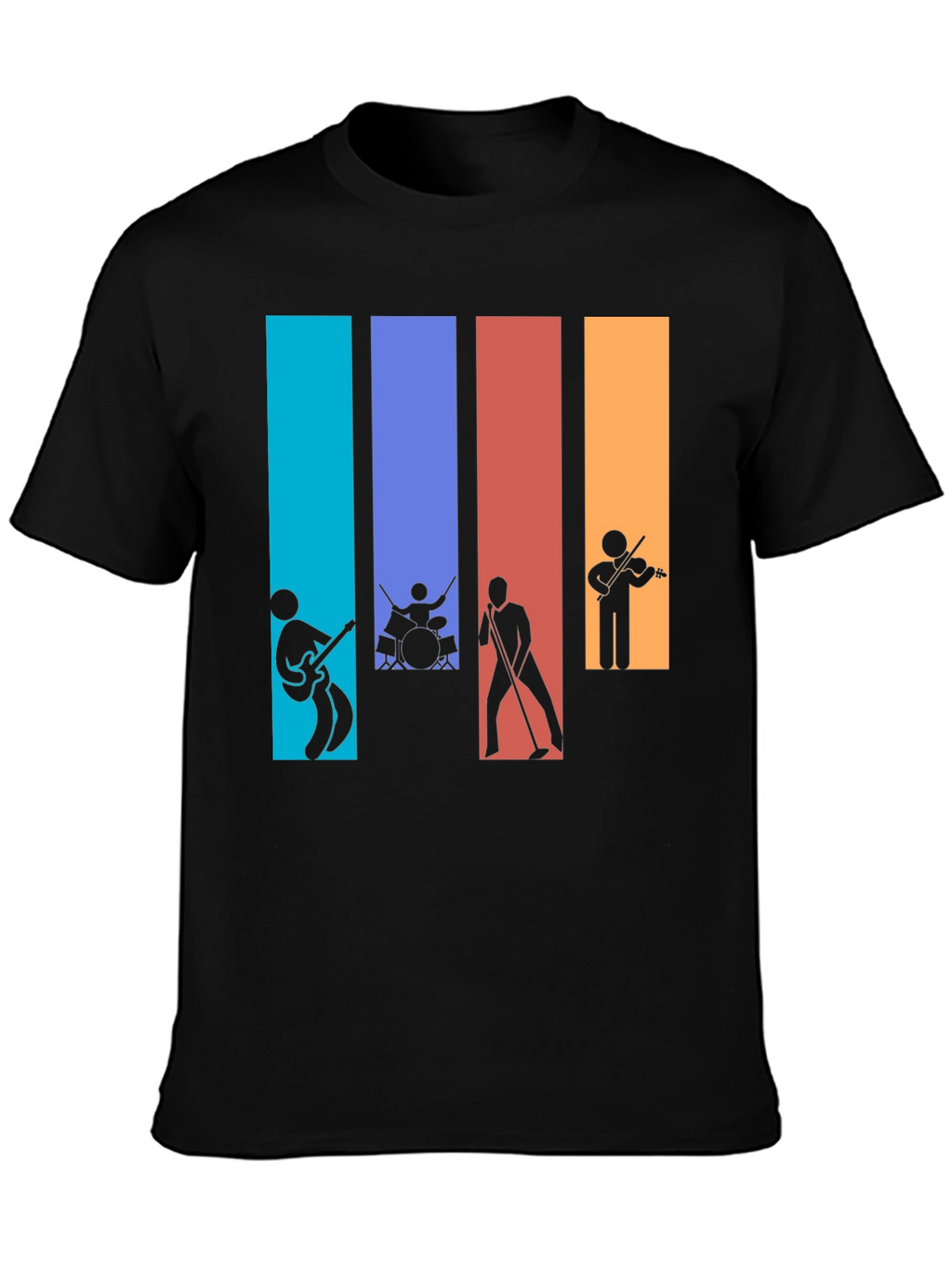 Band Lineup Graphic T-Shirt