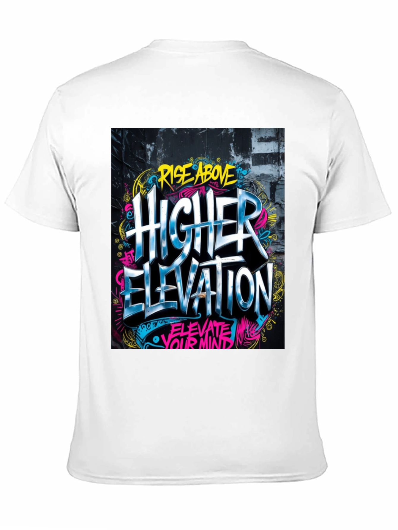 Rise Above Higher Elevation Graphic Tee - Black