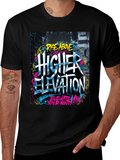Rise Above Higher Elevation Graphic Tee - Black