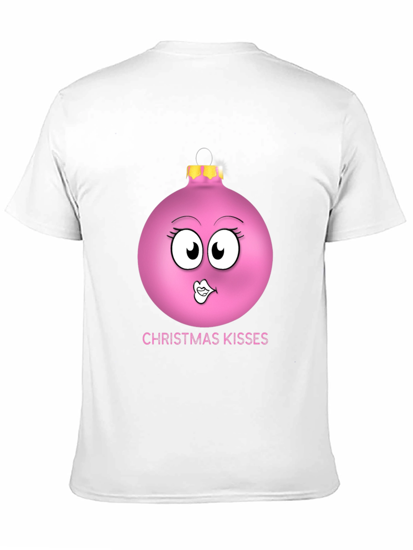 Christmas Kisses Ornament Graphic T-Shirt