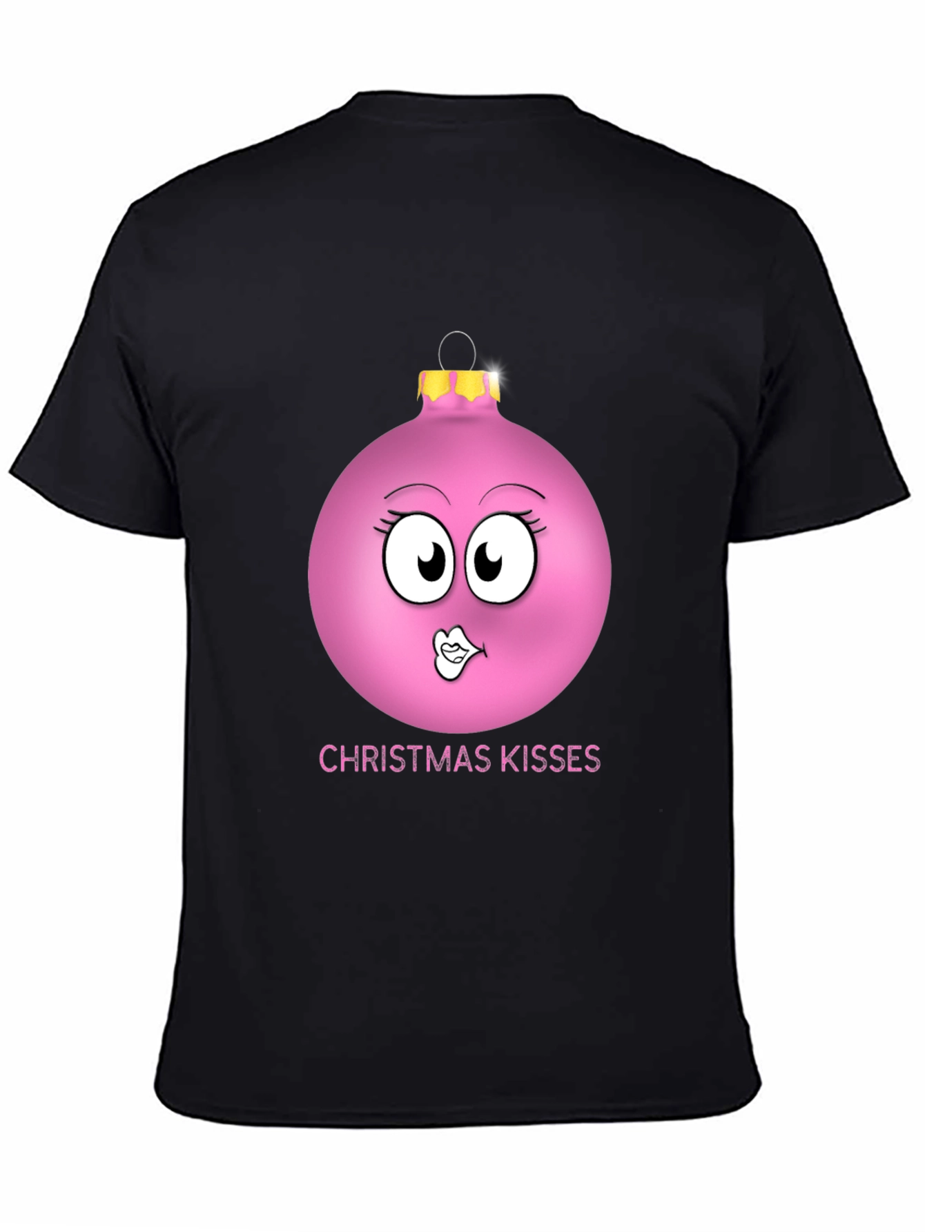 Christmas Kisses Ornament Graphic T-Shirt