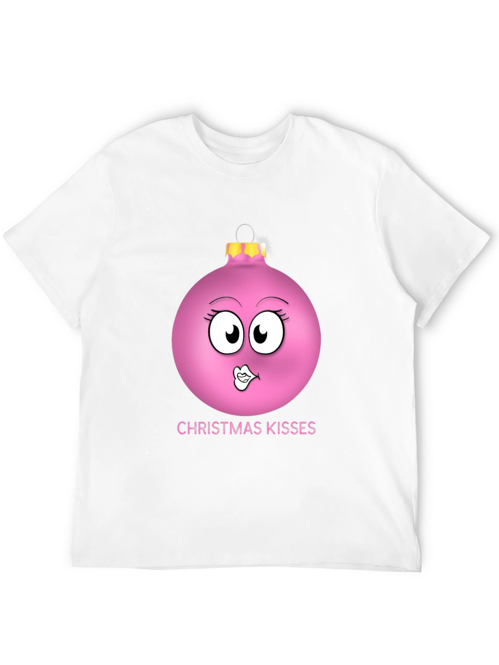 Christmas Kisses Ornament Graphic T-Shirt