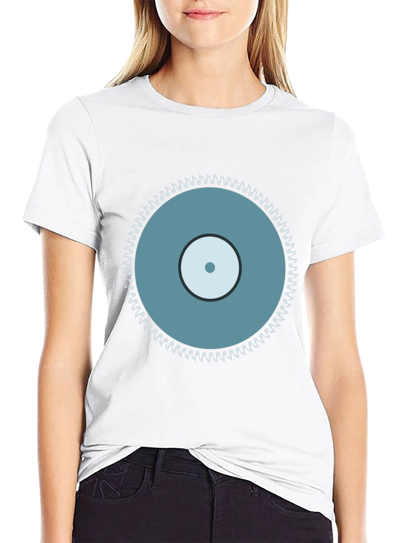 Musical Record Graphic Tee