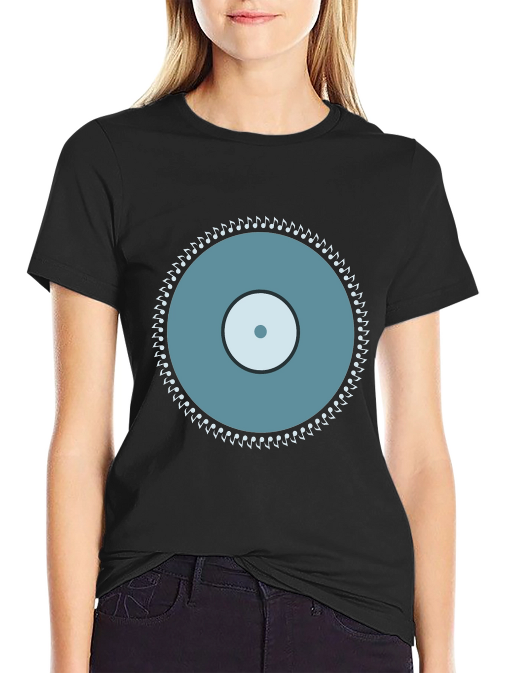 Musical Record Graphic Tee