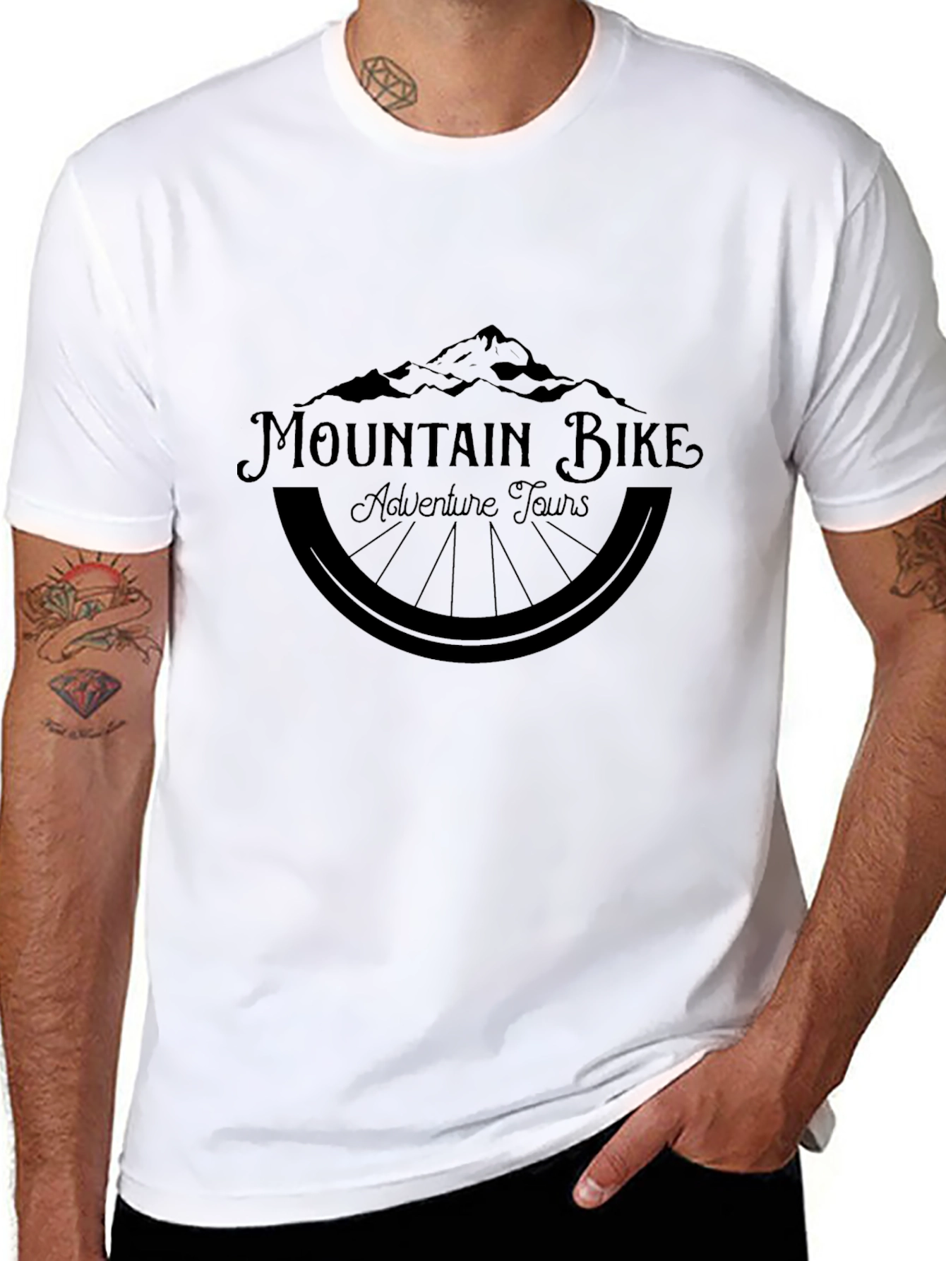 Mountain Bike Adventure Tours Graphic Tee