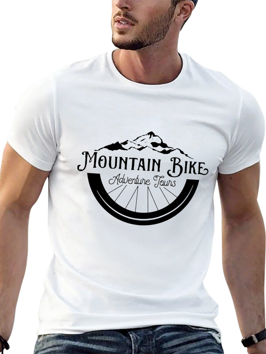 Mountain Bike Adventure Tours Graphic Tee