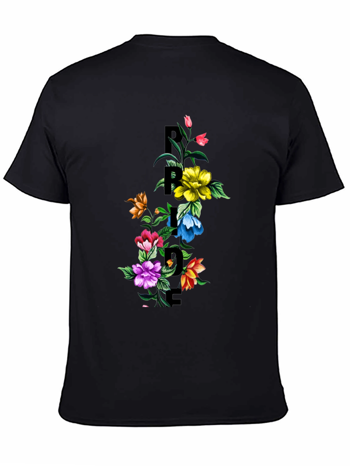 Floral Pride Graphic Tee - Stylish Comfort