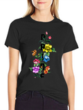 Floral Pride Graphic Tee - Stylish Comfort