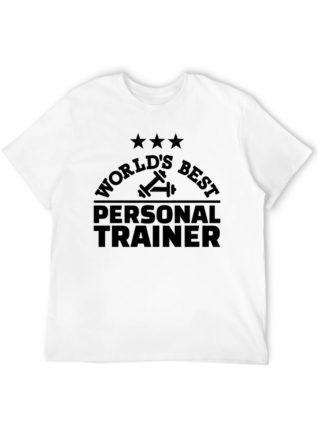 Worlds Best Personal Trainer T-Shirt - Fitness Apparel