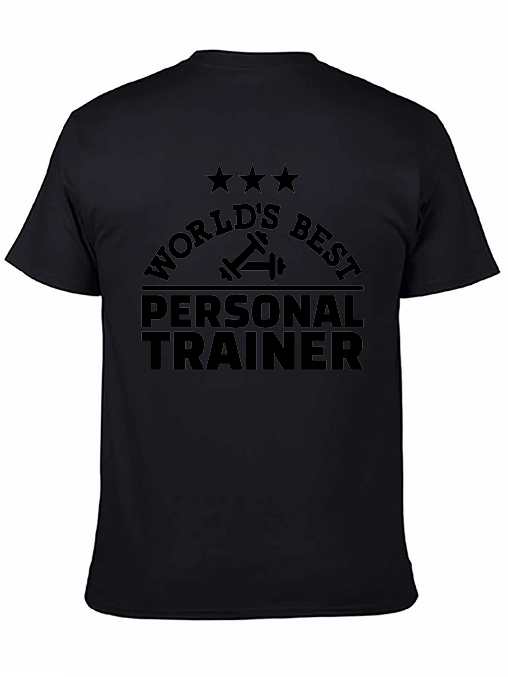 Worlds Best Personal Trainer T-Shirt - Fitness Apparel