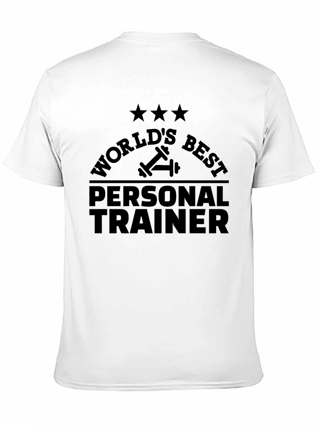 Worlds Best Personal Trainer T-Shirt - Fitness Apparel