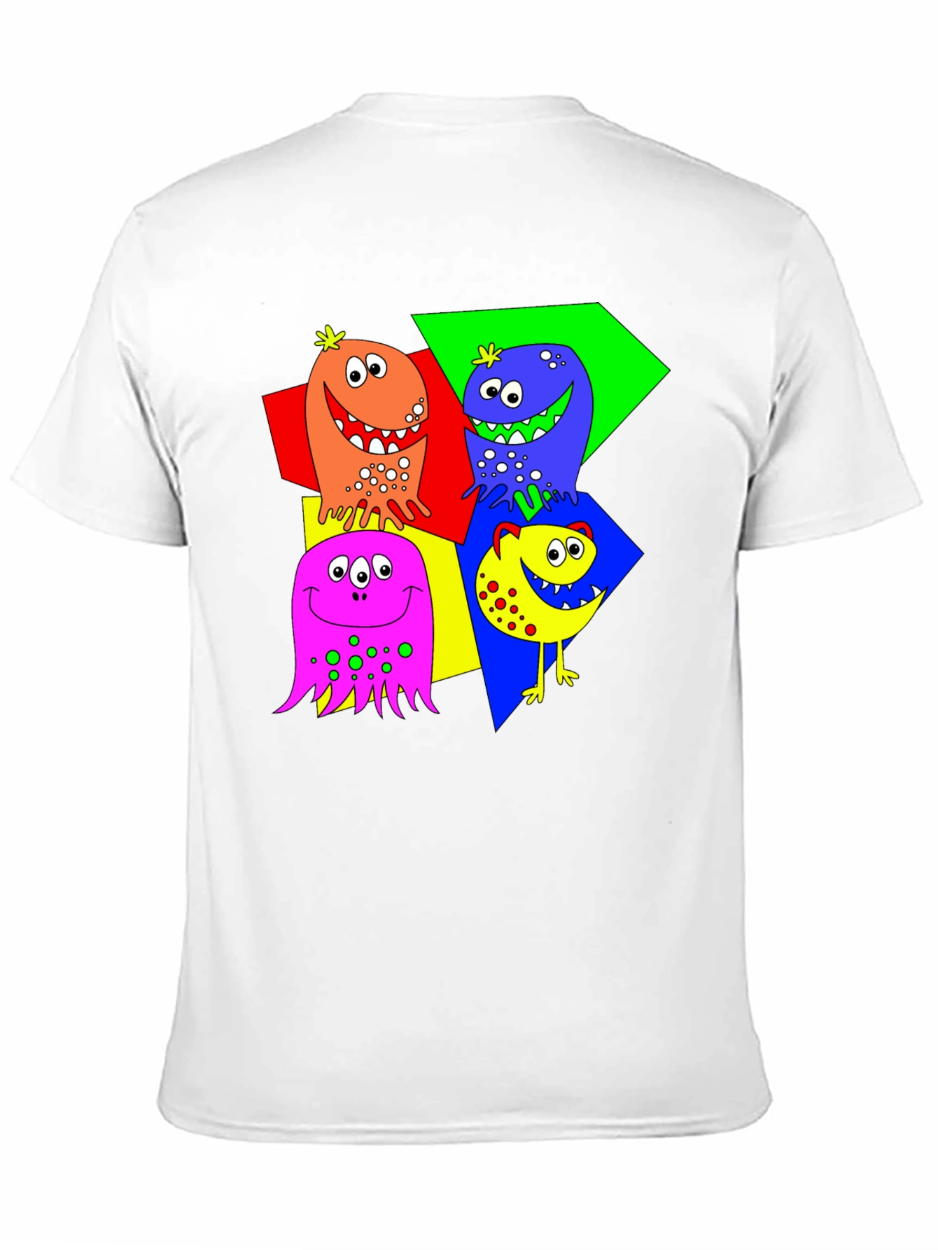 Monster Graphic T-Shirt - Funky Cartoon Tee