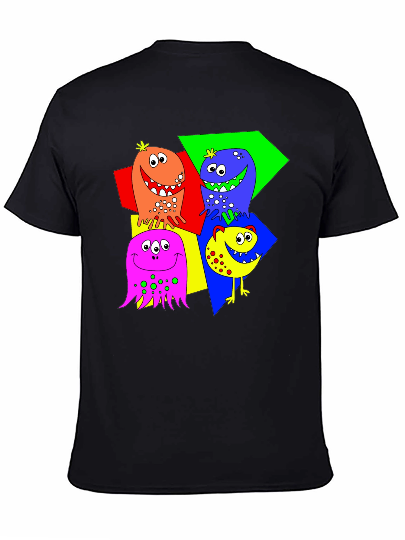 Monster Graphic T-Shirt - Funky Cartoon Tee