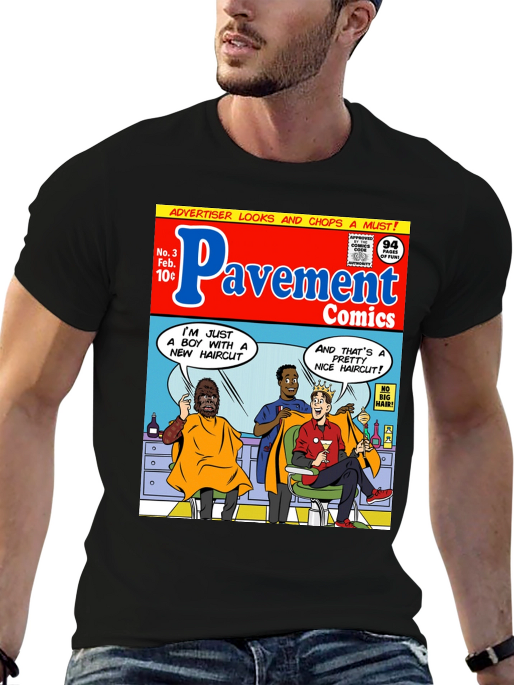Pavement Comics Graphic T-Shirt - Trendy Comic Book Tee
