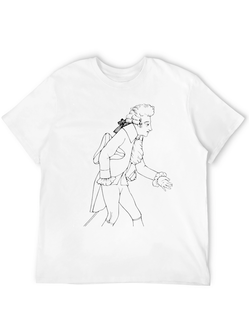 Historical Figure Graphic T-Shirt