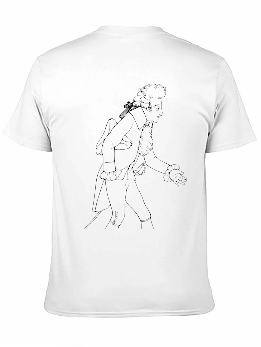 Historical Figure Graphic T-Shirt
