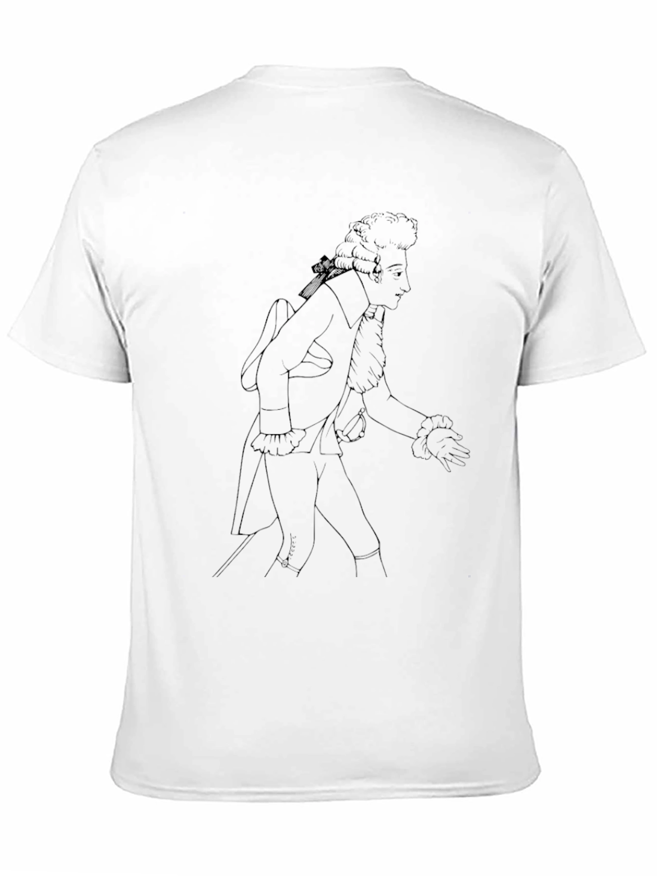 Historical Figure Graphic T-Shirt