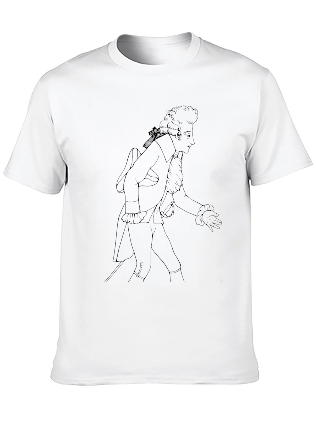 Historical Figure Graphic T-Shirt
