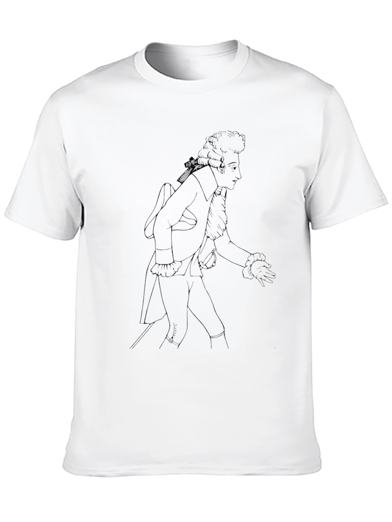 Historical Figure Graphic T-Shirt