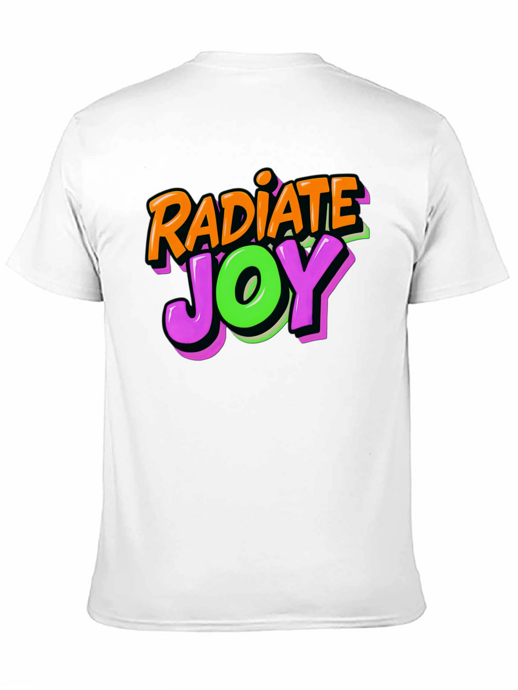 Radiate Joy Black Graphic T-Shirt