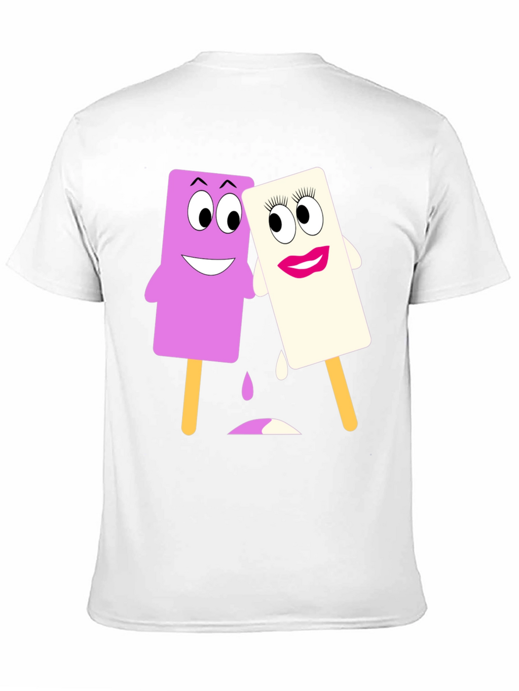 Cartoon Popsicle Graphic Tee