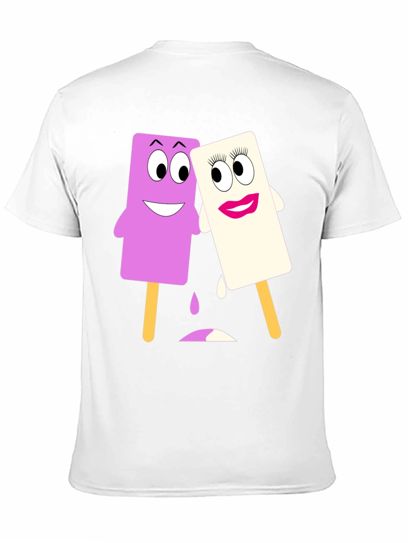 Cartoon Popsicle Graphic Tee