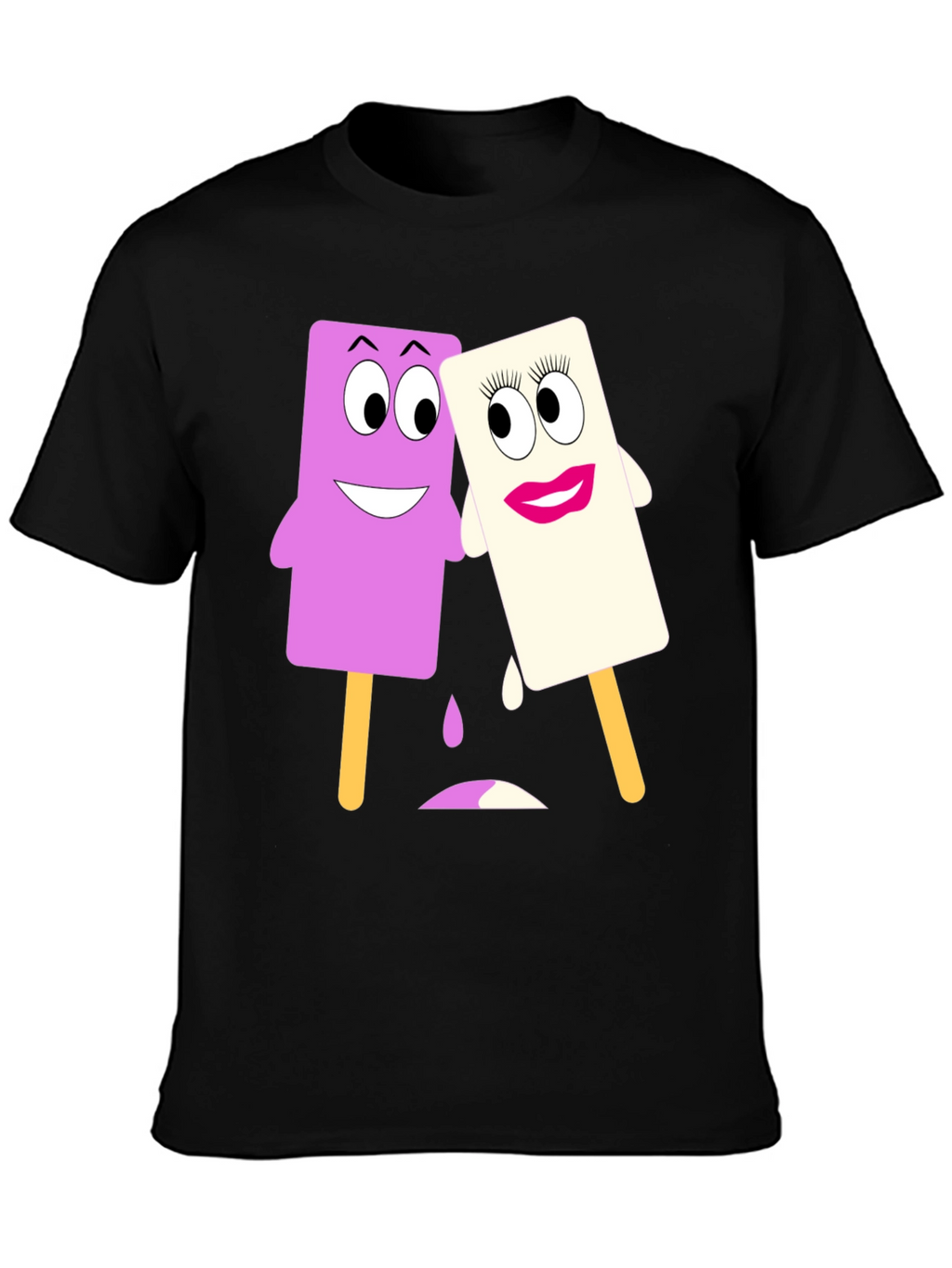 Cartoon Popsicle Graphic Tee