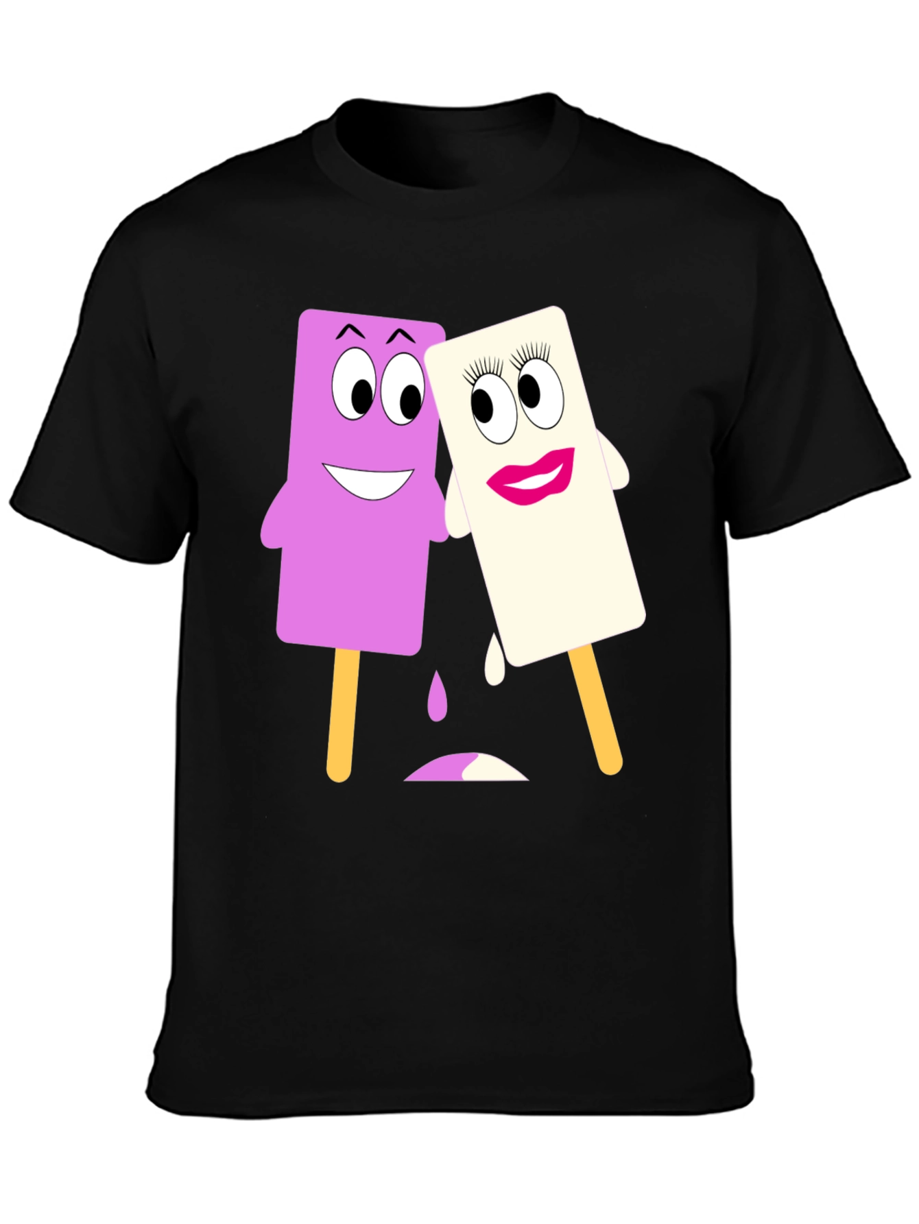 Cartoon Popsicle Graphic Tee