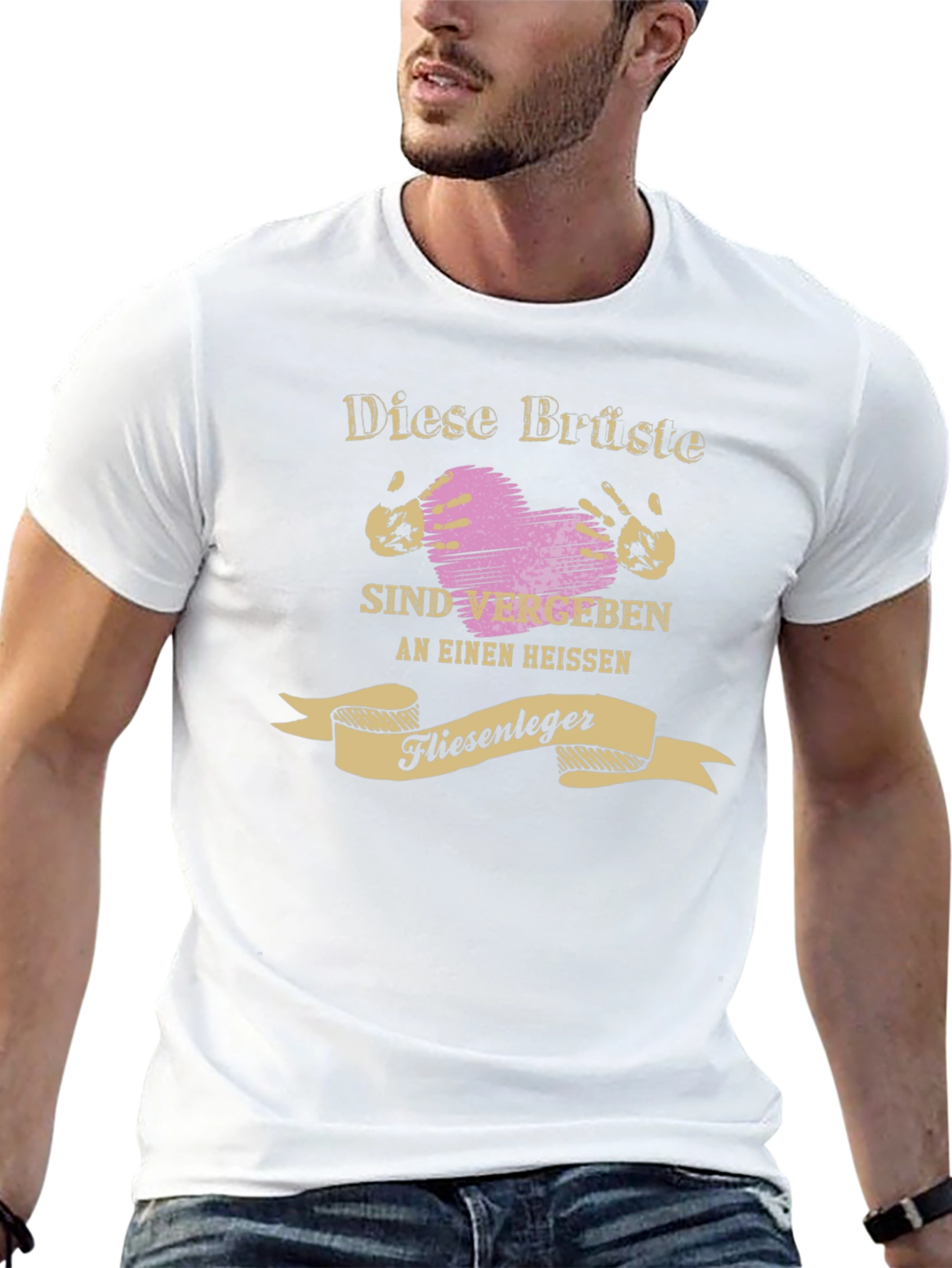 Funny Fliesenleger T-Shirt Gift for Him