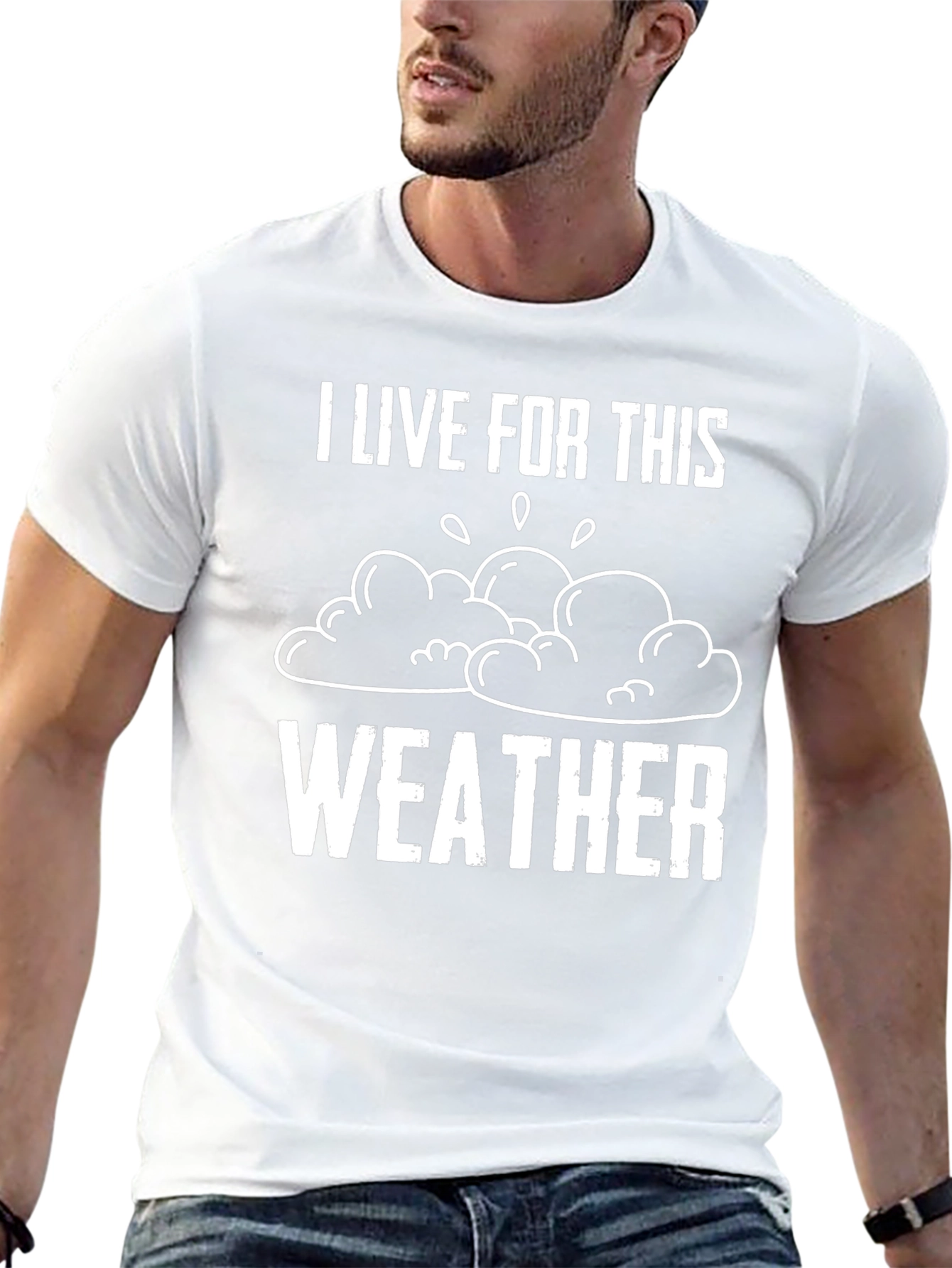 I Live For This Weather Graphic Tee