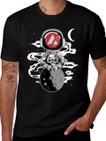 Astronaut Moon Meditation T-Shirt