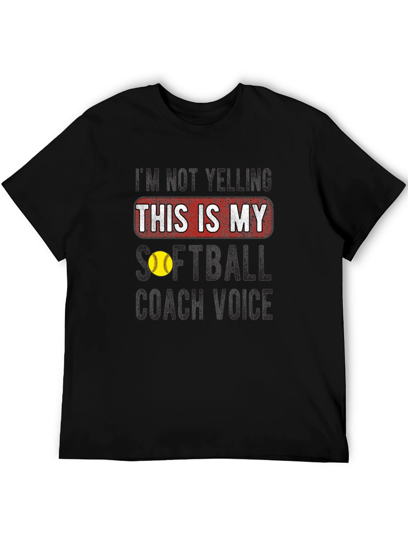 Softball Coach Voice T-Shirt
