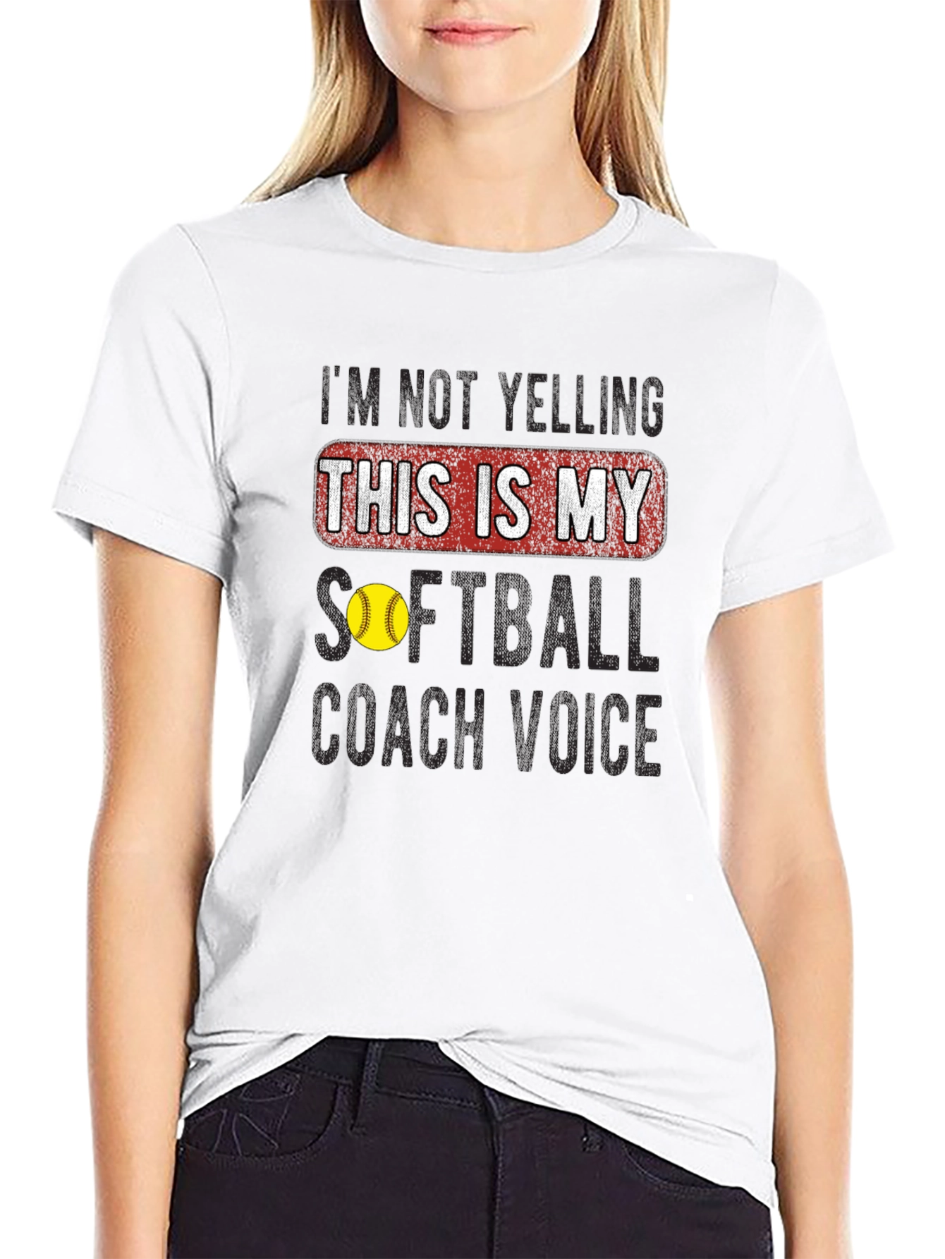 Softball Coach Voice T-Shirt