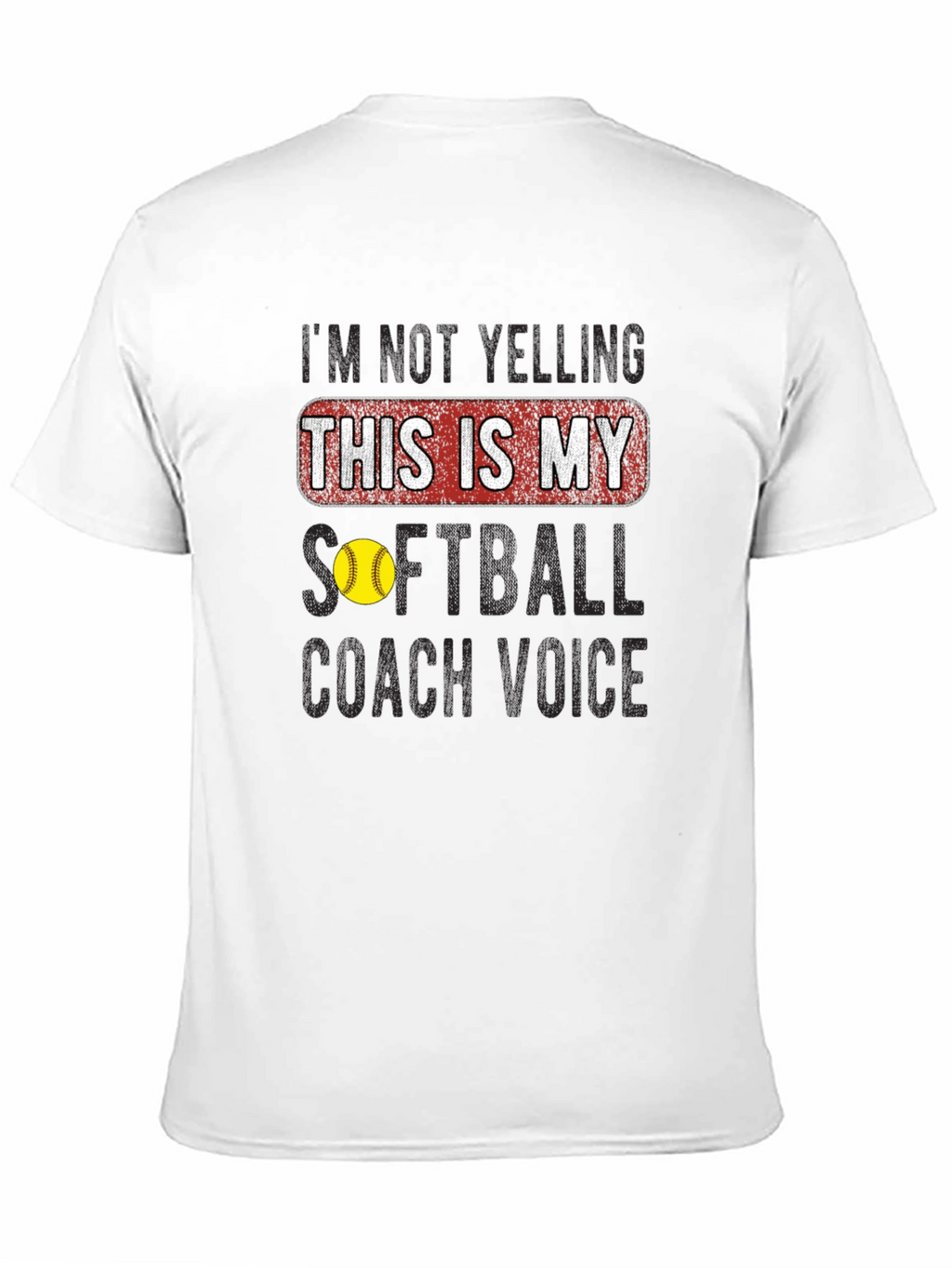 Softball Coach Voice T-Shirt
