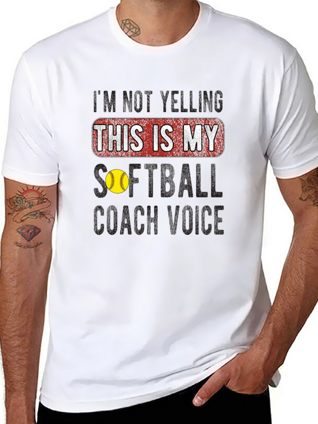 Softball Coach Voice T-Shirt