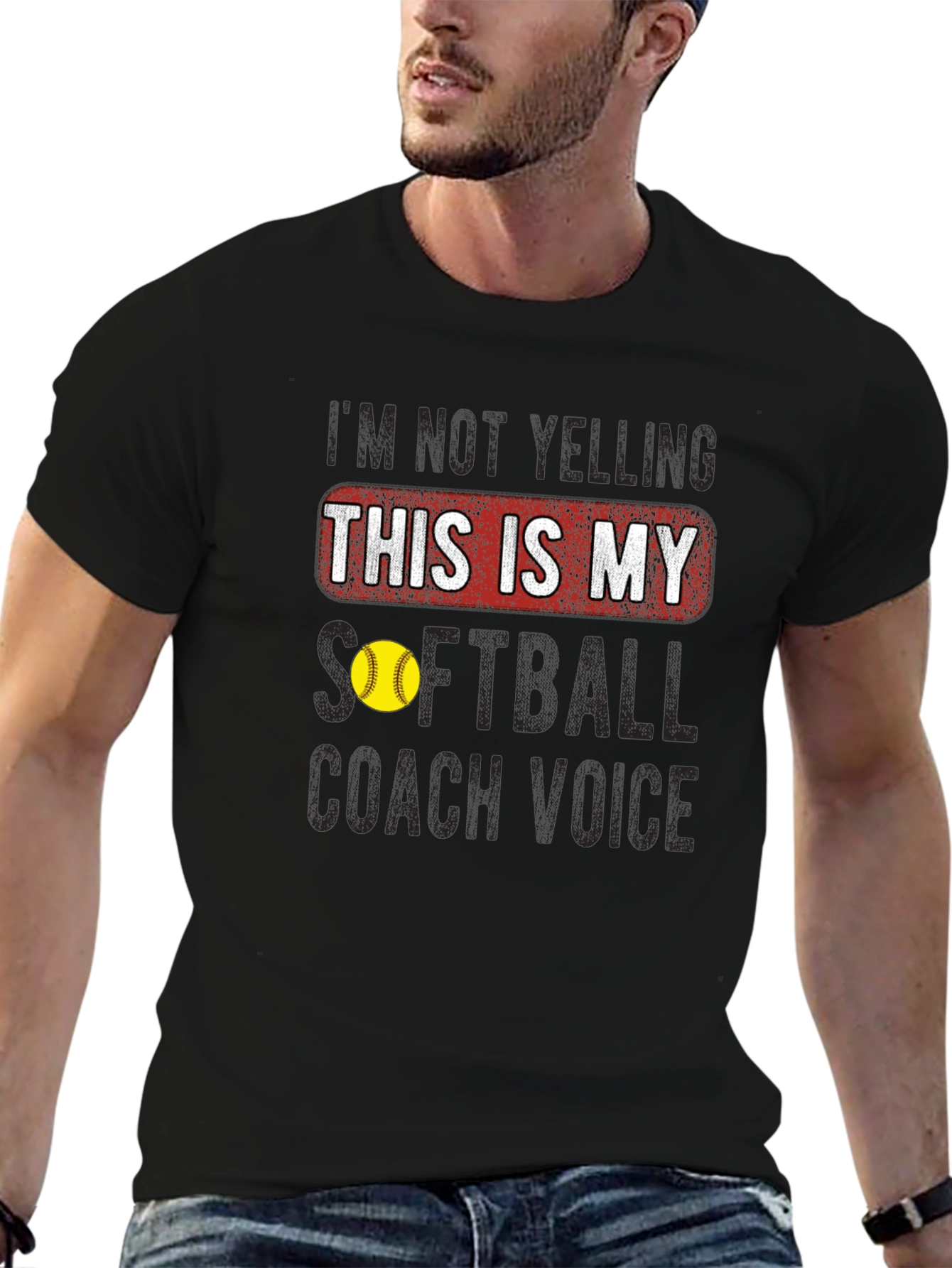 Softball Coach Voice T-Shirt