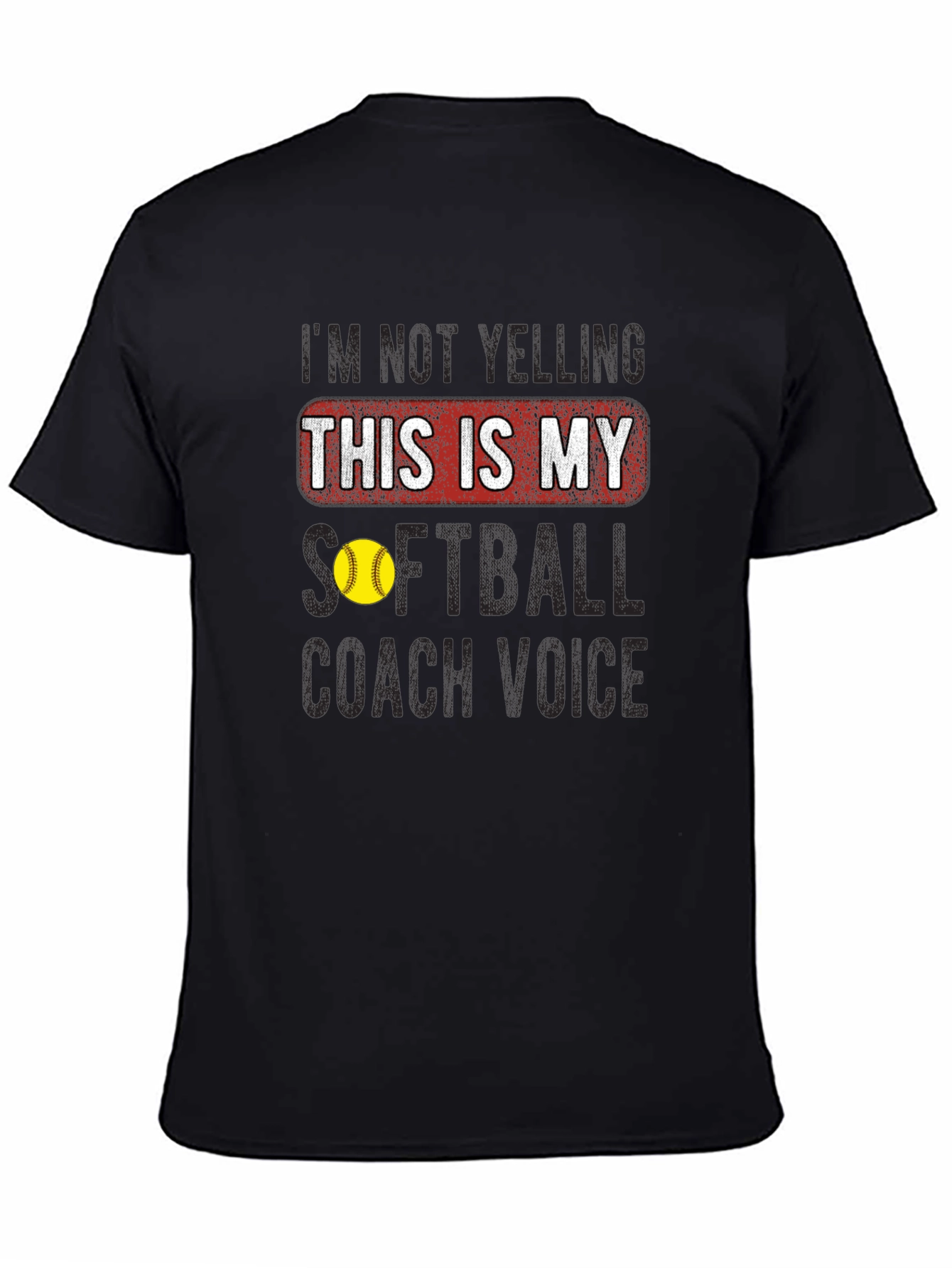 Softball Coach Voice T-Shirt