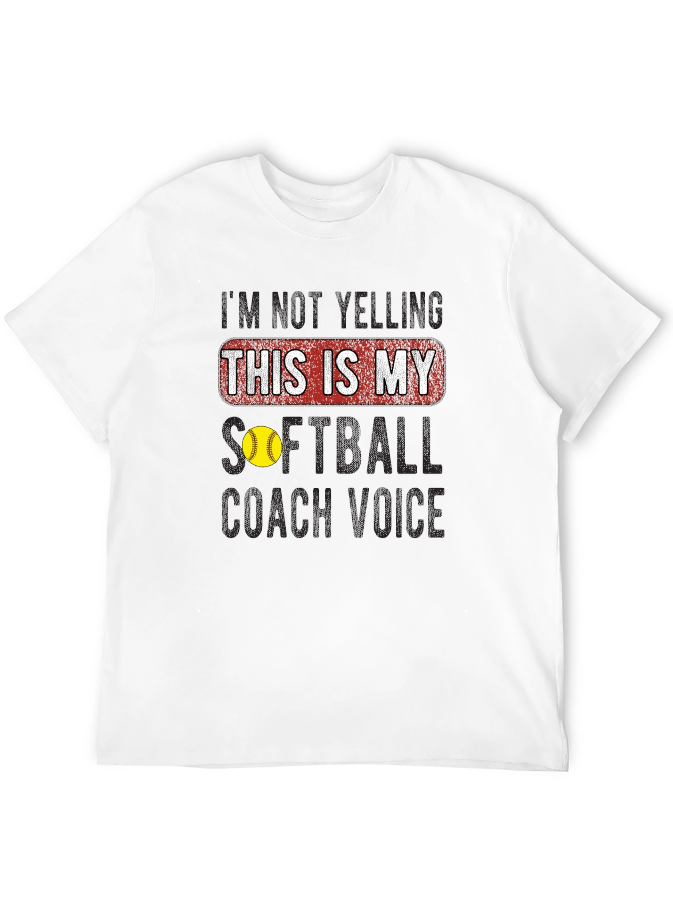 Softball Coach Voice T-Shirt