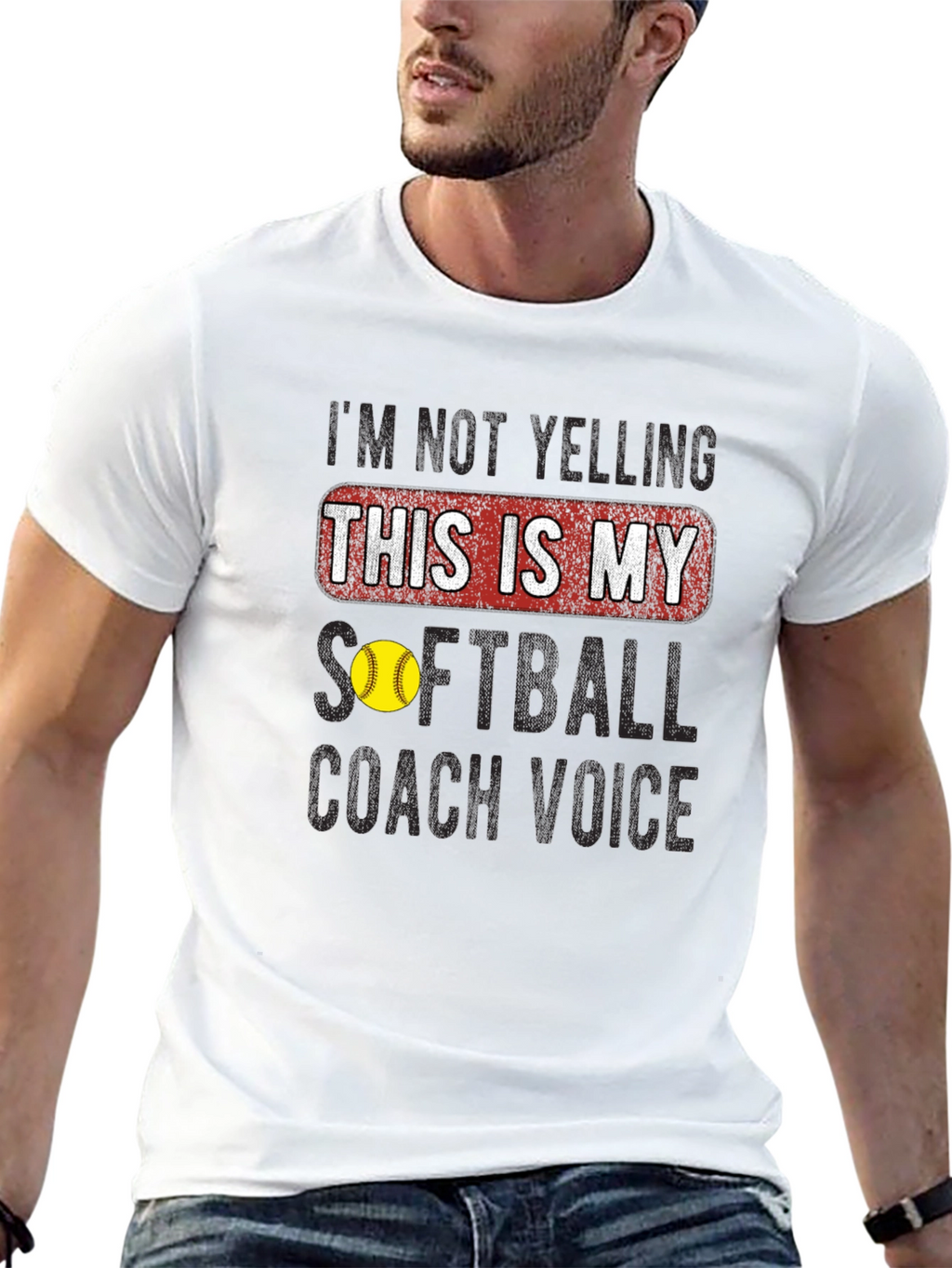Softball Coach Voice T-Shirt