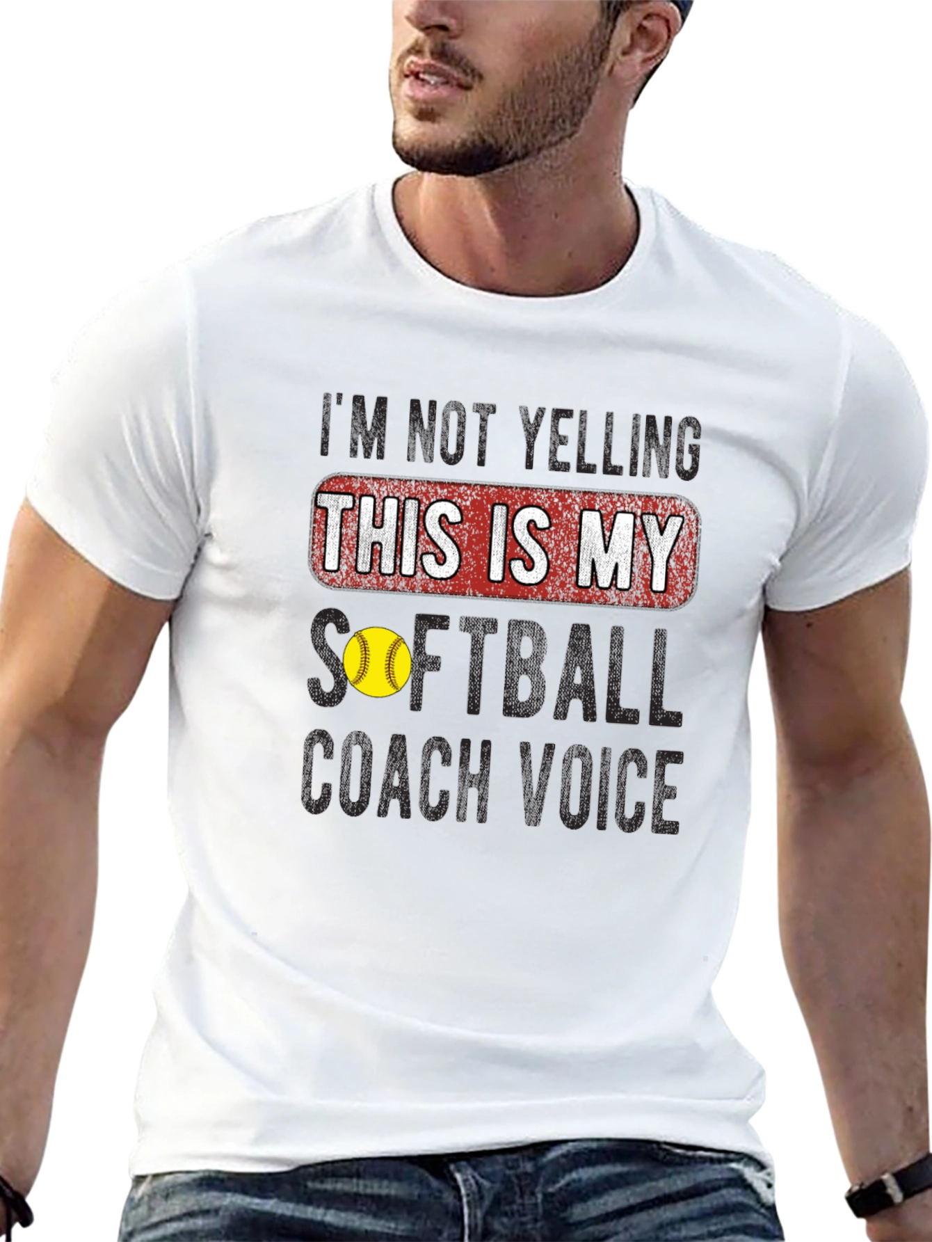 Softball Coach Voice T-Shirt