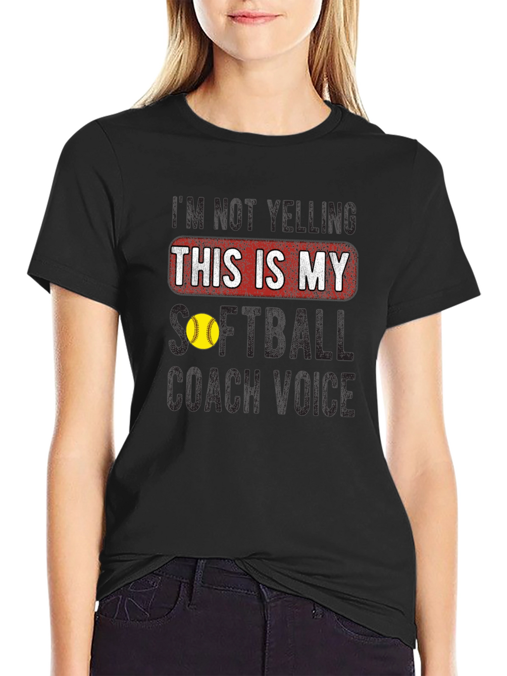 Softball Coach Voice T-Shirt