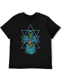 Mystic Horror Graphic Tee - Black