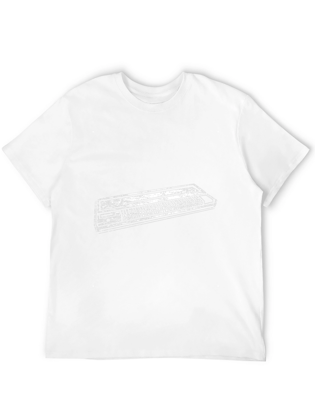 Keyboard Graphic Tee - Musicians Statement Piece