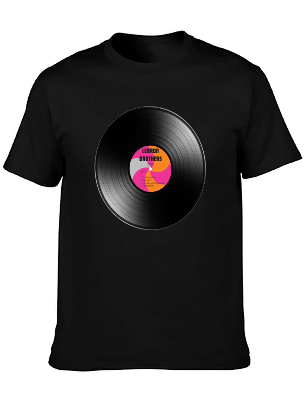 LeBron Brothers Vinyl Record Graphic T-Shirt