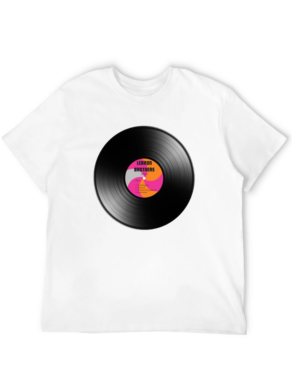 LeBron Brothers Vinyl Record Graphic T-Shirt