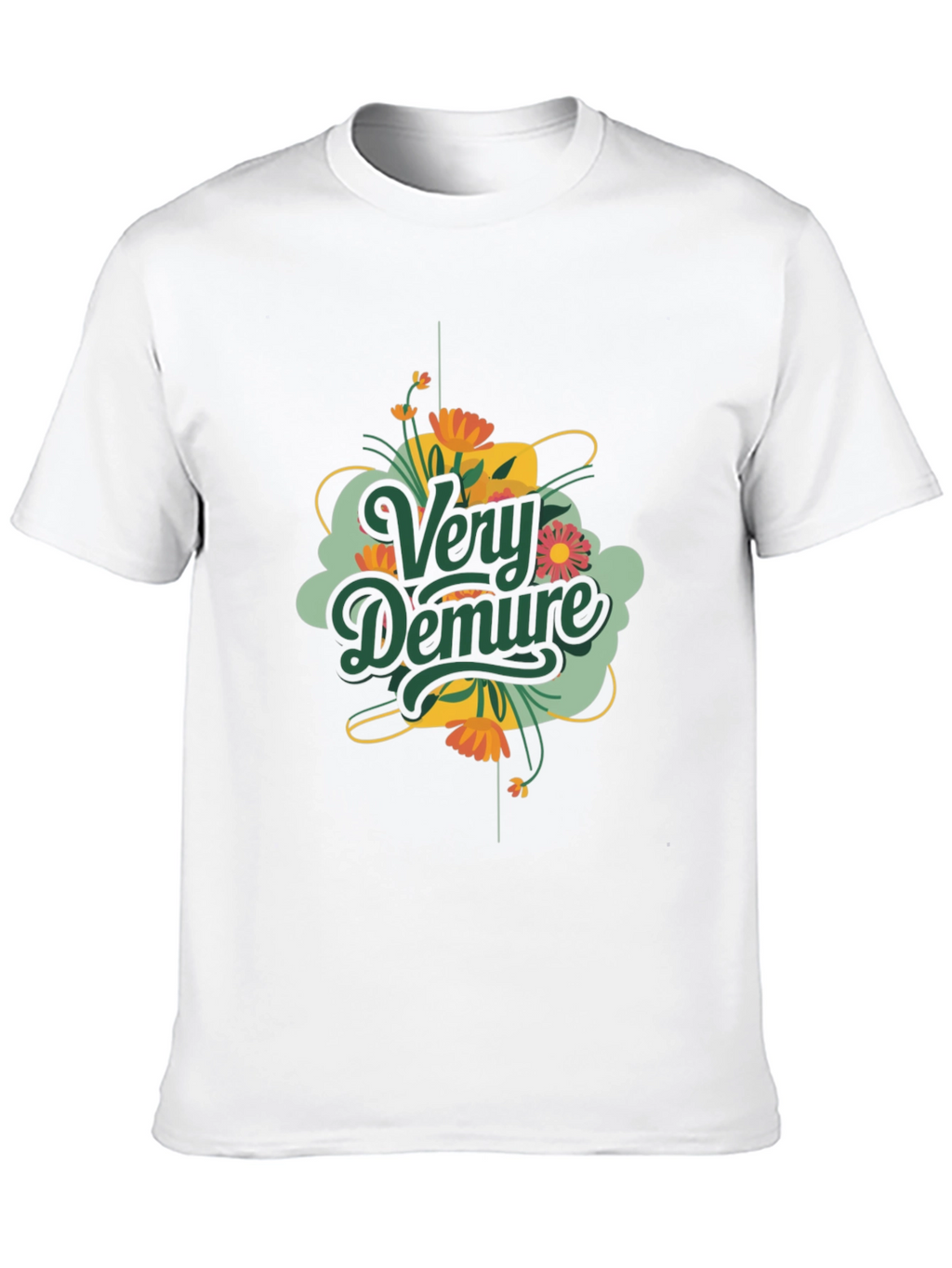 Very Demure Graphic T-Shirt Black
